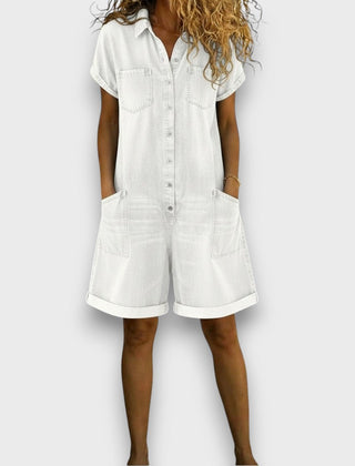 Cayetana · Conjunto Casual de Camisa y Short de Mezclilla - Raúl & Sara Madrid