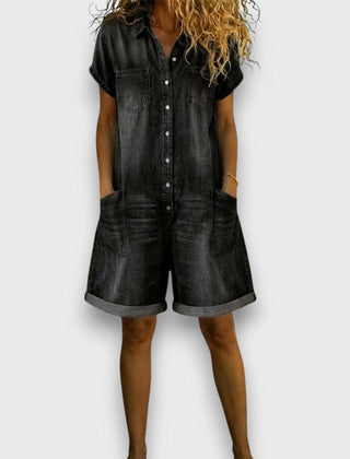 Cayetana · Conjunto Casual de Camisa y Short de Mezclilla - Raúl & Sara Madrid
