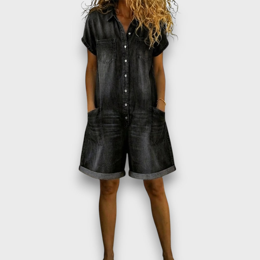 Cayetana · Conjunto Casual de Camisa y Short de Mezclilla - Raúl & Sara Madrid