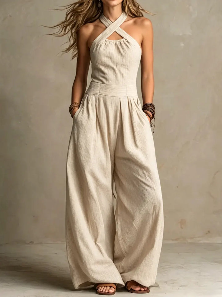 Maravillas™ | Mono Largo con Cuello Tipo Halter