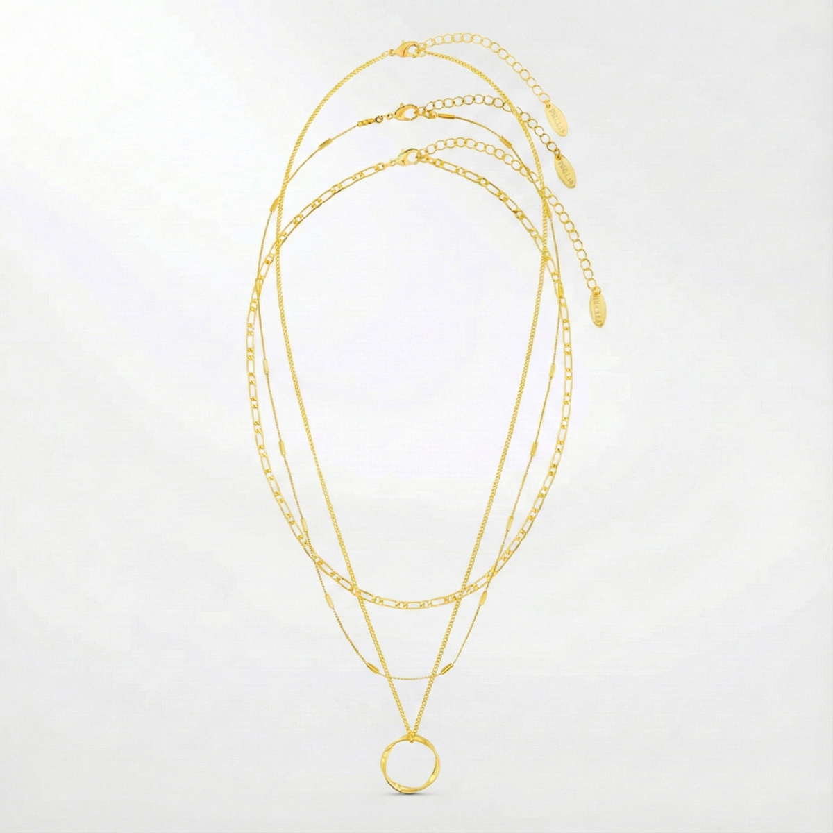 Collar de tres hilos con diseño abierto - Raúl & Sara Madrid