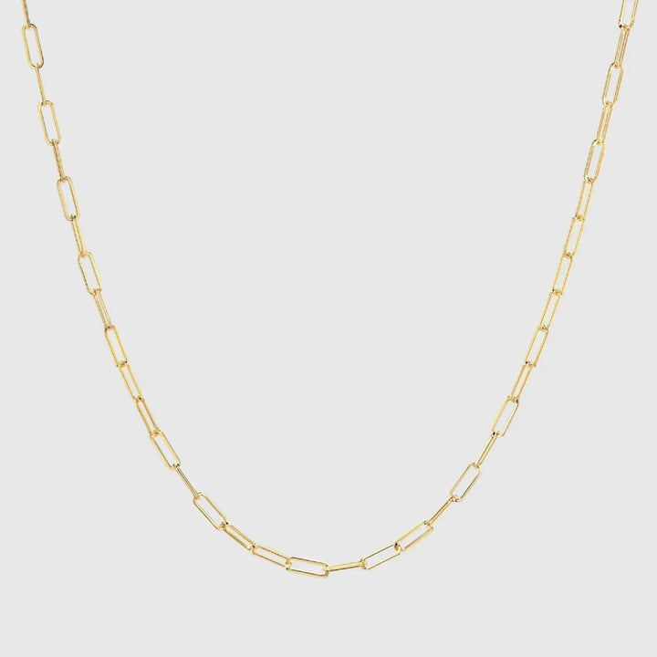 Miriam – Collana dorata con dettaglio in perla