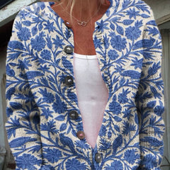 Chaqueta de punto de manga larga