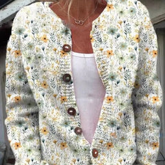 Chaqueta de punto de manga larga