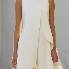 Conjunto elegante de cuello alto