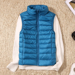Chaleco acolchado de cuello alto