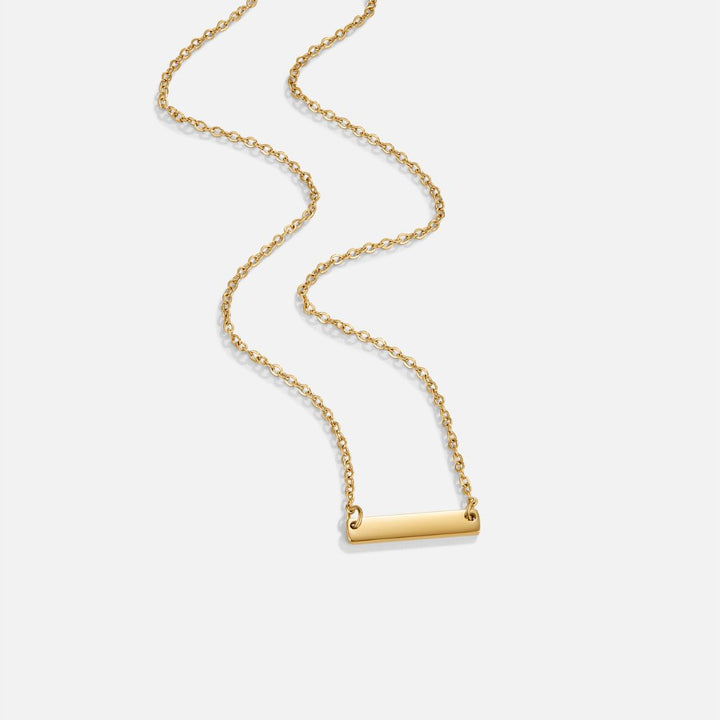 Helene – Collana dorata con delicate maglie