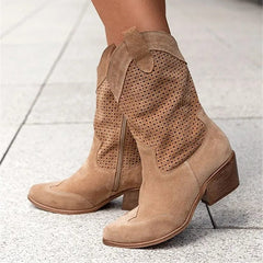 Botas cowboy de caña media