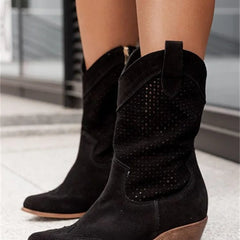 Botas cowboy de caña media