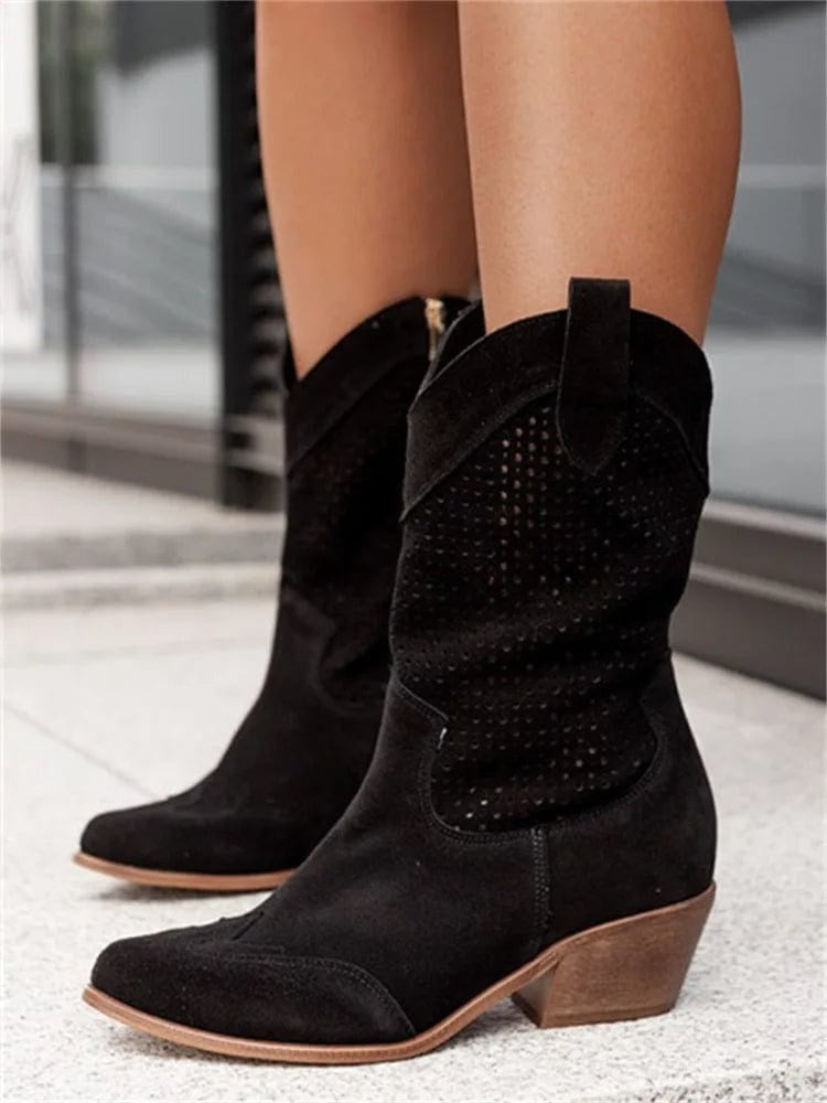 Botas cowboy de caña media