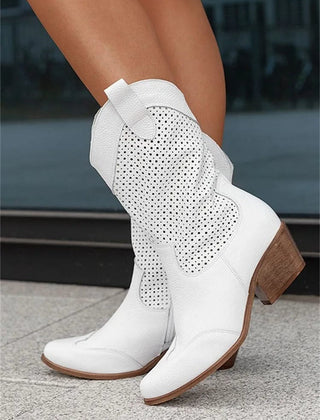 Botas cowboy de caña media