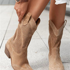 Botas cowboy de caña media