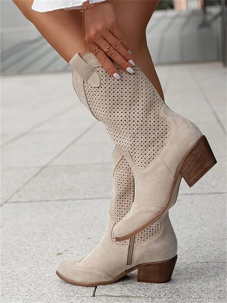 Botas cowboy de caña media