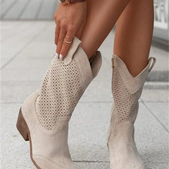 Botas cowboy de caña media