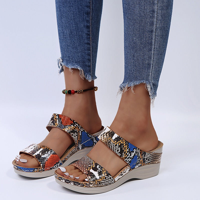 Sandalias leopardo - Raúl & Sara Madrid