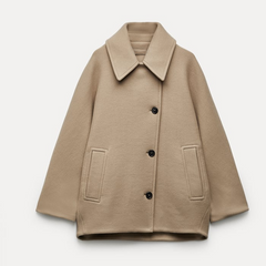 Lainey · Abrigo oversize de lana