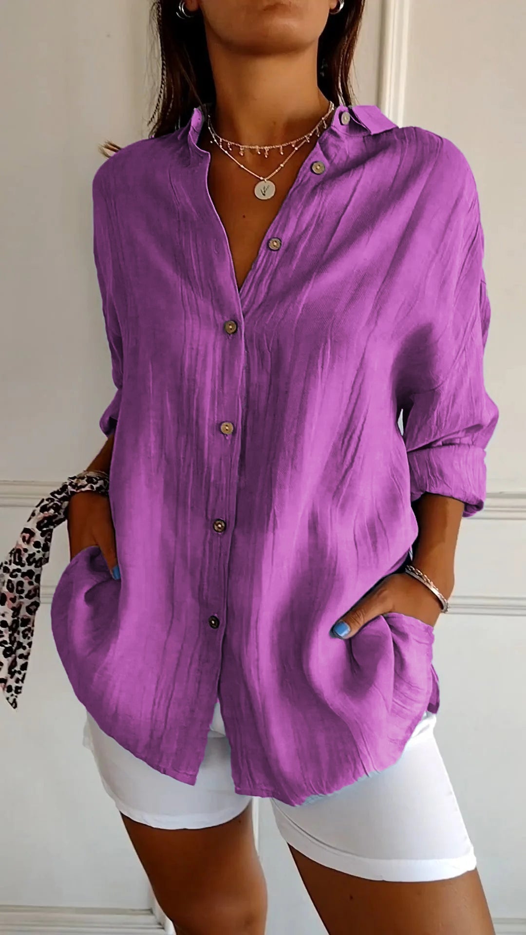 Sofia | Elegante Camisa Casual para Mujer