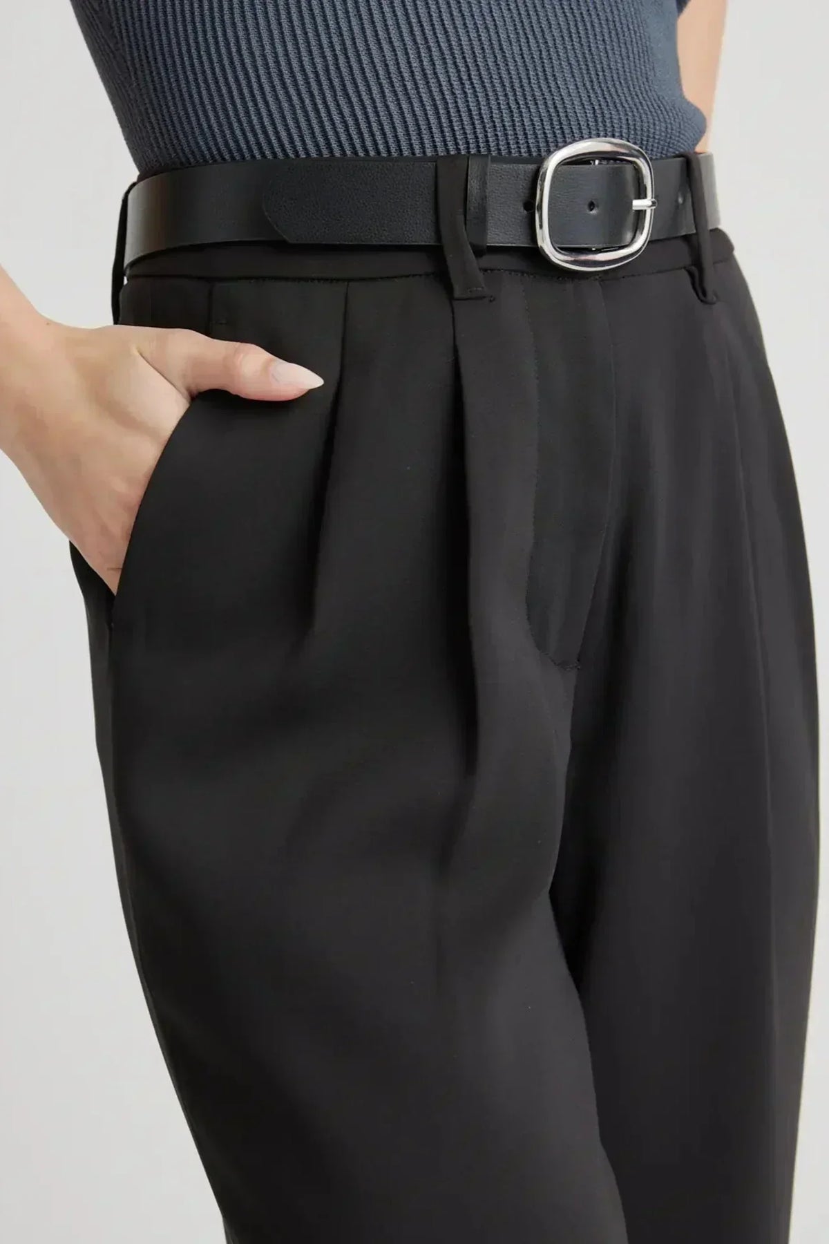 Tinashe Pantalones de Pierna Ancha a Medida - Raúl & Sara Madrid