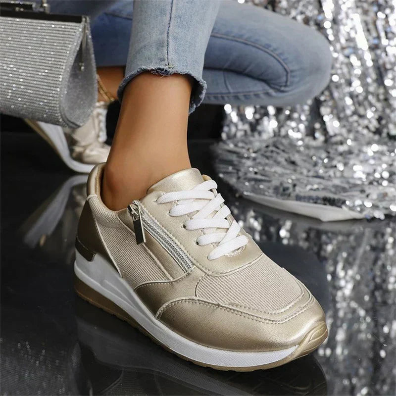 Zapatillas ligeras y transpirables para mujer – Sneakers cómodas para el uso diario