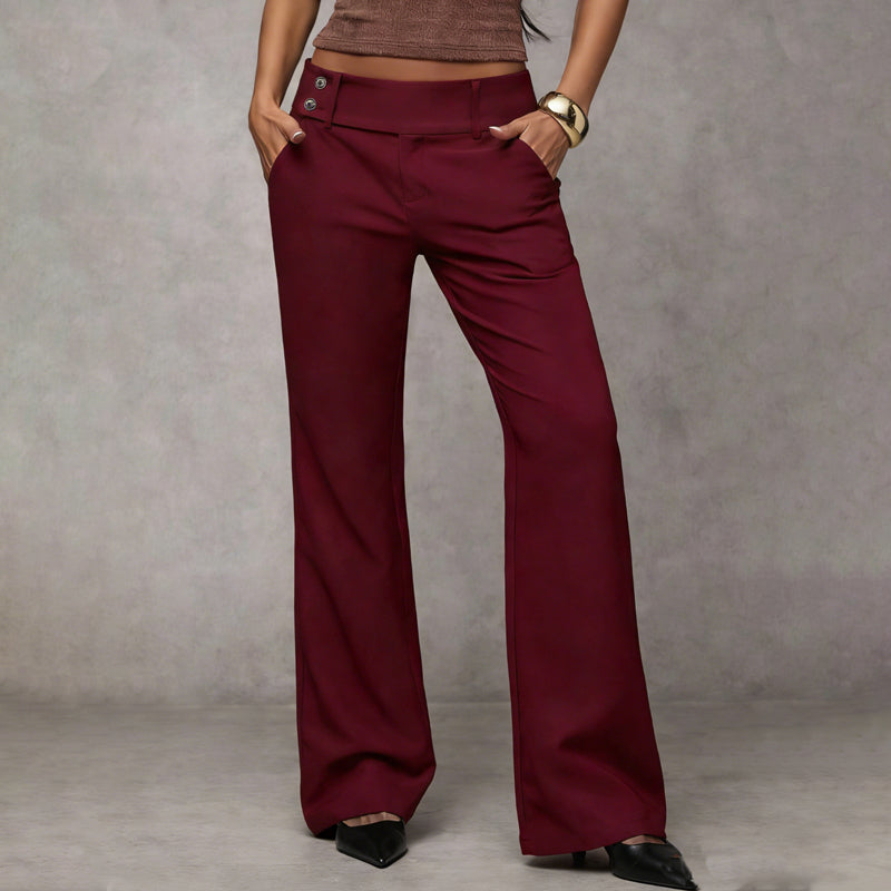 Pantalón de vestir acampanado para mujer - Raúl & Sara Madrid