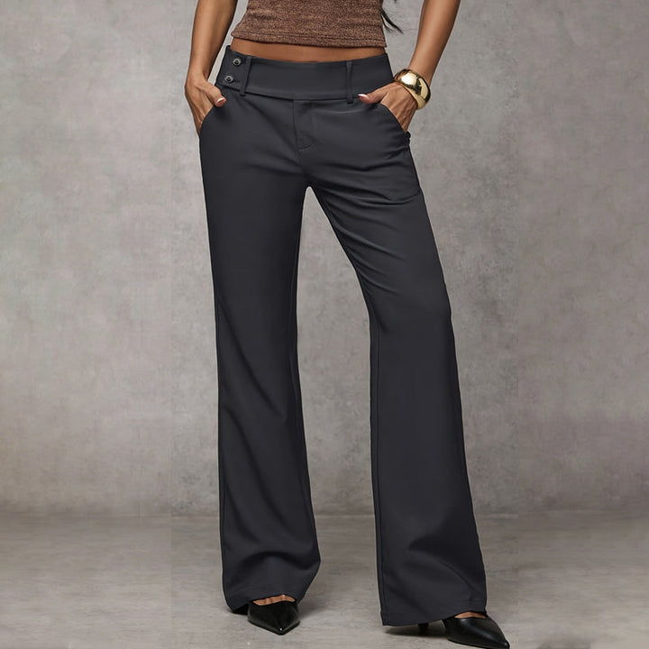Valentina™ | Pantalones de Vestir Acampanados