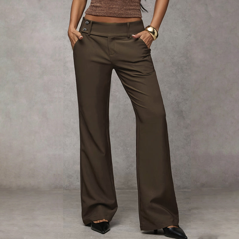 Valentina™ | Pantalones de Vestir Acampanados