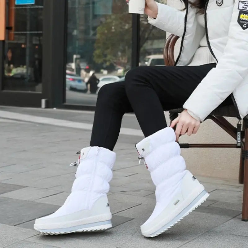 Botas impermeables acolchado
