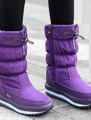 Botas impermeables acolchado