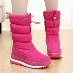 Botas impermeables acolchado