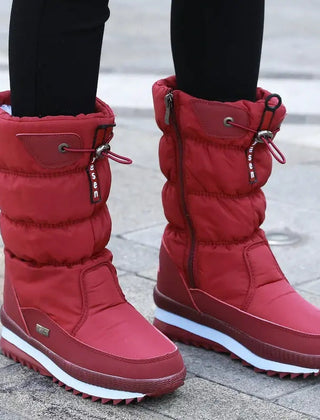 Botas impermeables acolchado