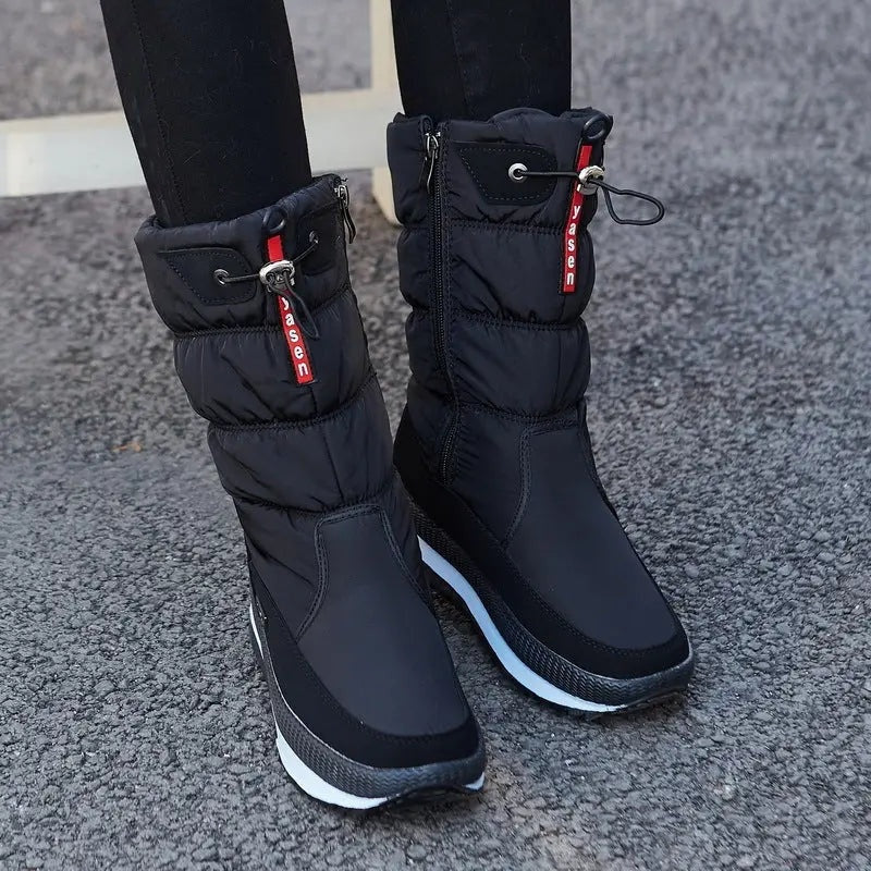 Botas impermeables acolchado