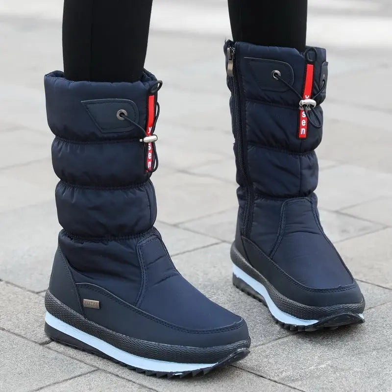 Botas impermeables acolchado