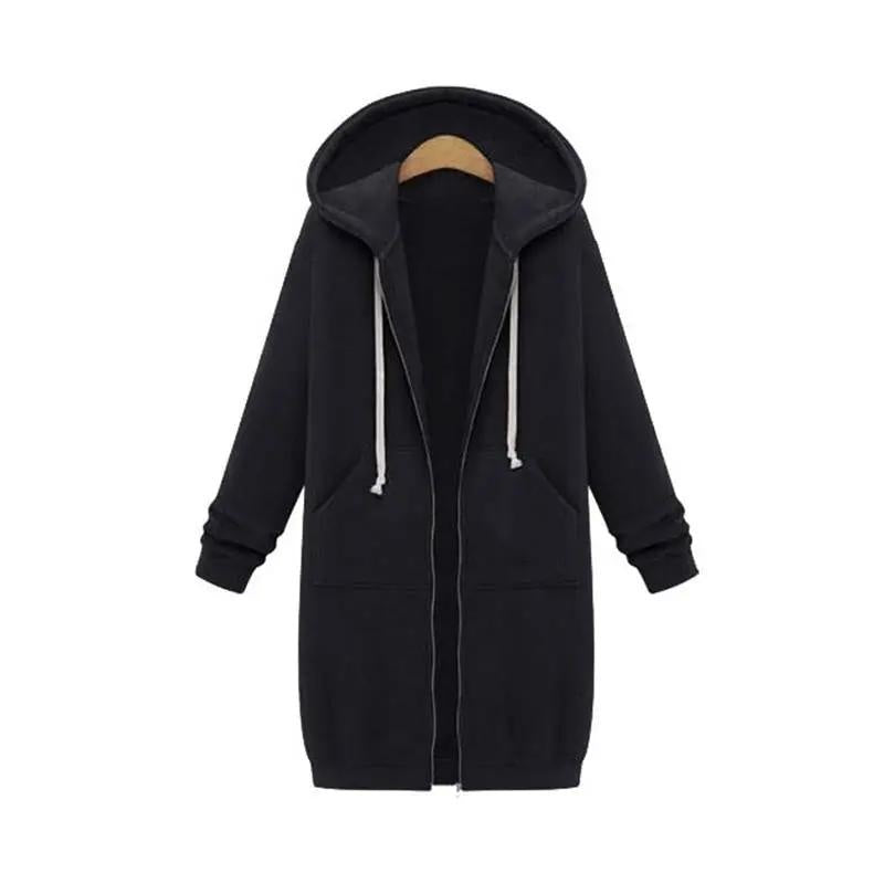 Sudadera con cremallera con capucha