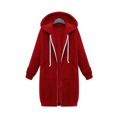 Sudadera con cremallera con capucha