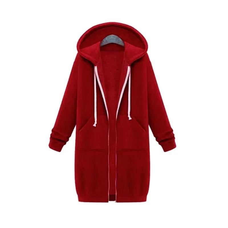 Sudadera con cremallera con capucha