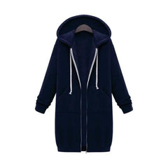 Sudadera con cremallera con capucha