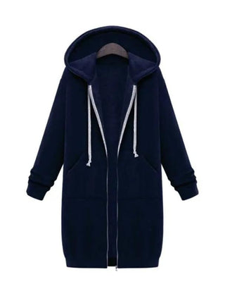 Sudadera con cremallera con capucha