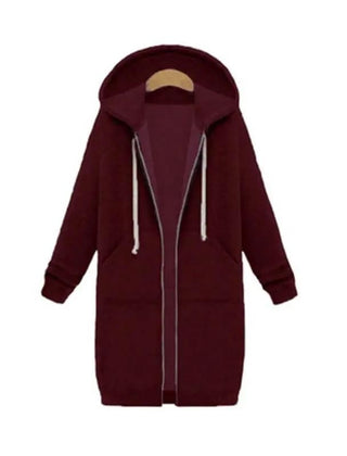 Sudadera con cremallera con capucha