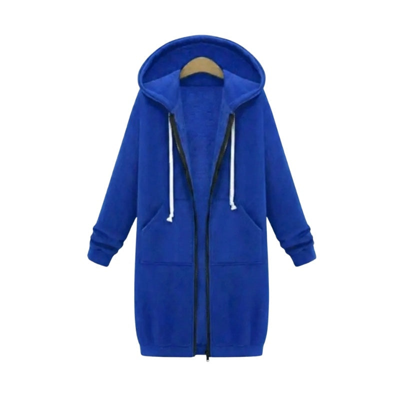 Sudadera con cremallera con capucha