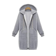 Sudadera con cremallera con capucha