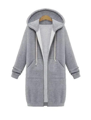 Sudadera con cremallera con capucha