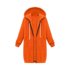 Sudadera con cremallera con capucha