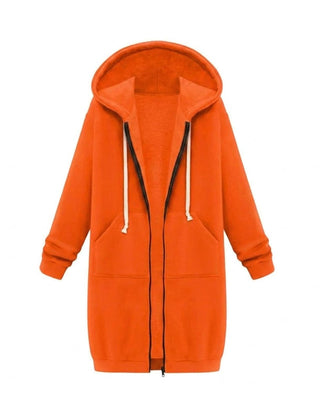 Sudadera con cremallera con capucha