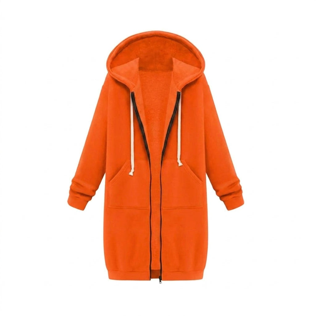 Sudadera con cremallera con capucha
