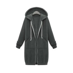 Sudadera con cremallera con capucha