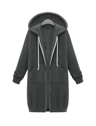 Sudadera con cremallera con capucha