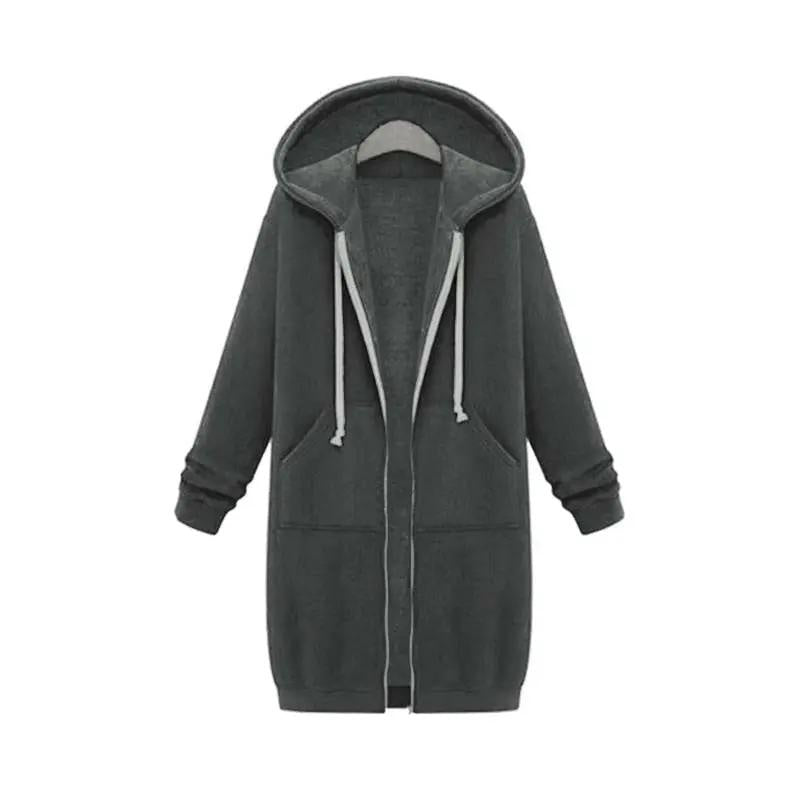 Sudadera con cremallera con capucha