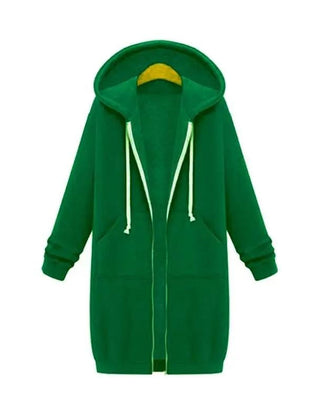 Sudadera con cremallera con capucha