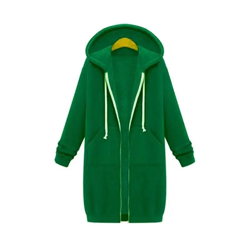 Sudadera con cremallera con capucha