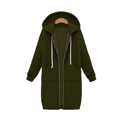 Sudadera con cremallera con capucha